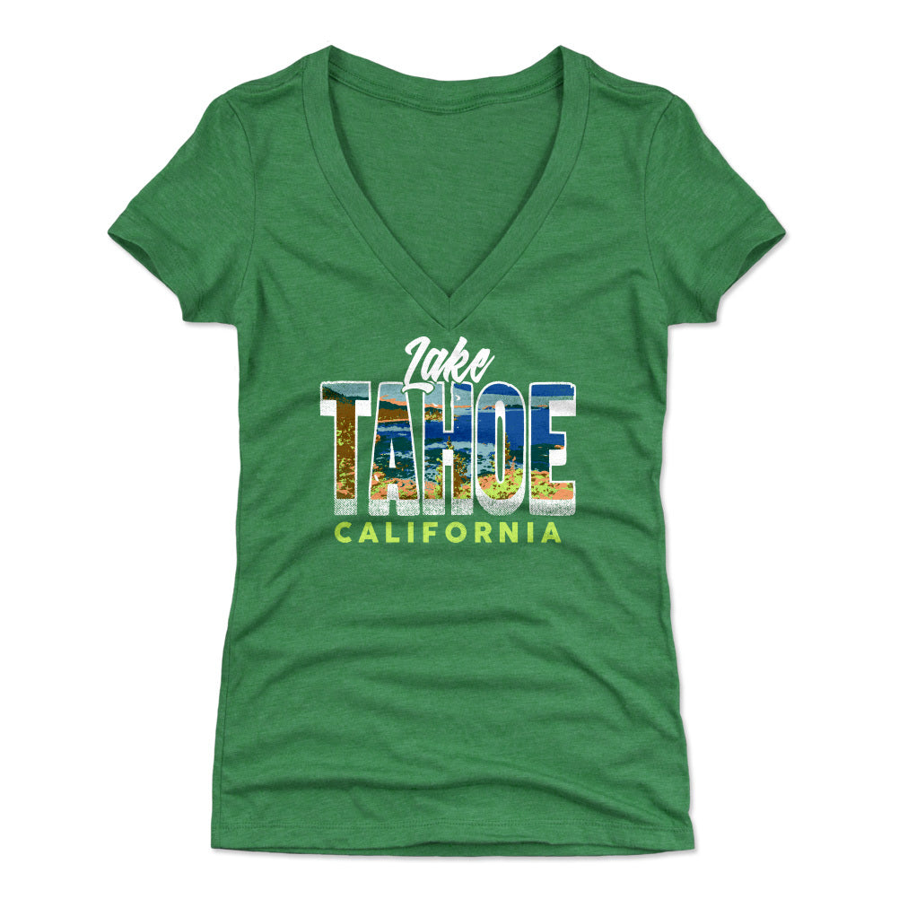 Lake Tahoe Women&#39;s V-Neck T-Shirt | 500 LEVEL
