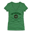 Jared Spurgeon Women's V-Neck T-Shirt | 500 LEVEL