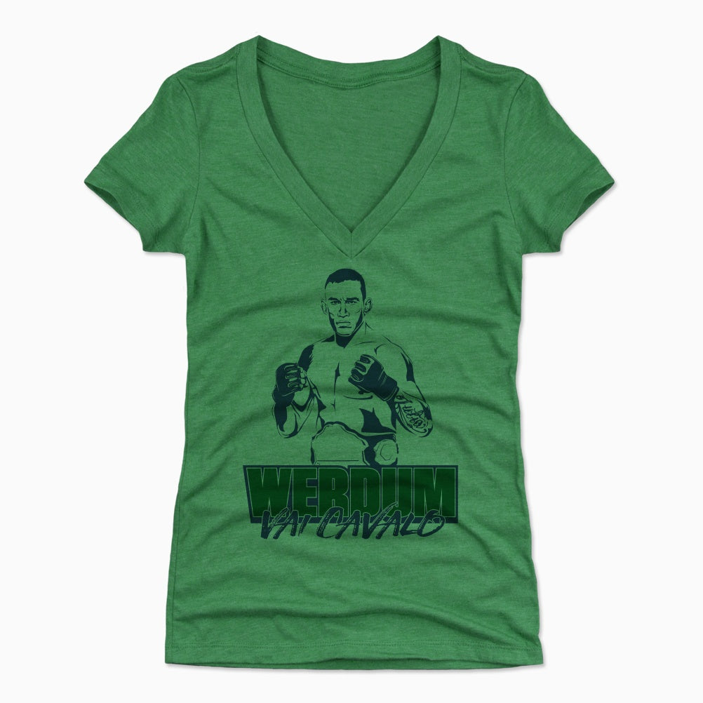 Fabricio Werdum Women's V-Neck T-Shirt | 500 LEVEL