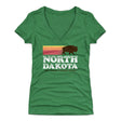 North Dakota Women's V-Neck T-Shirt | 500 LEVEL