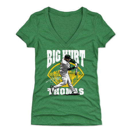 Frank Thomas Women's V-Neck T-Shirt | 500 LEVEL