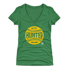 Catfish Hunter Women's V-Neck T-Shirt | 500 LEVEL