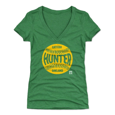 Catfish Hunter Women's V-Neck T-Shirt | 500 LEVEL