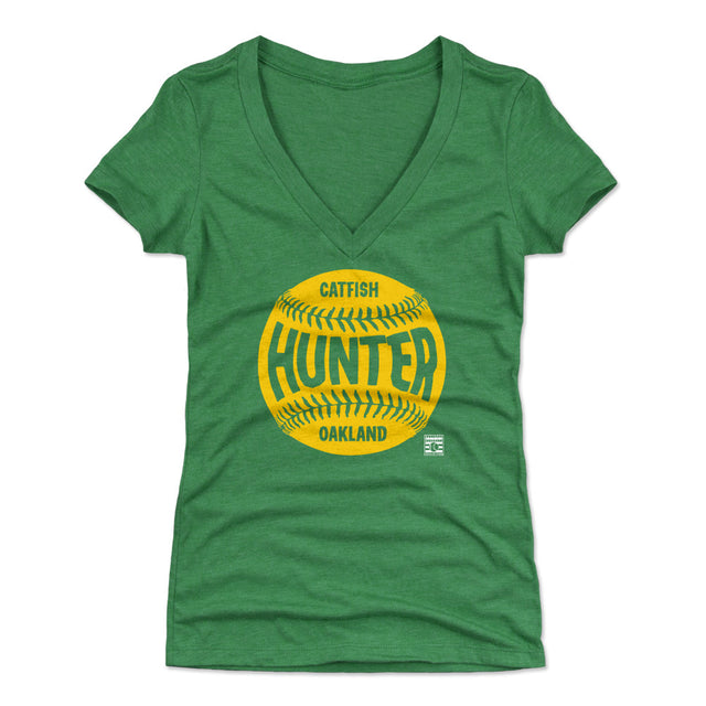 Catfish Hunter Women's V-Neck T-Shirt | 500 LEVEL