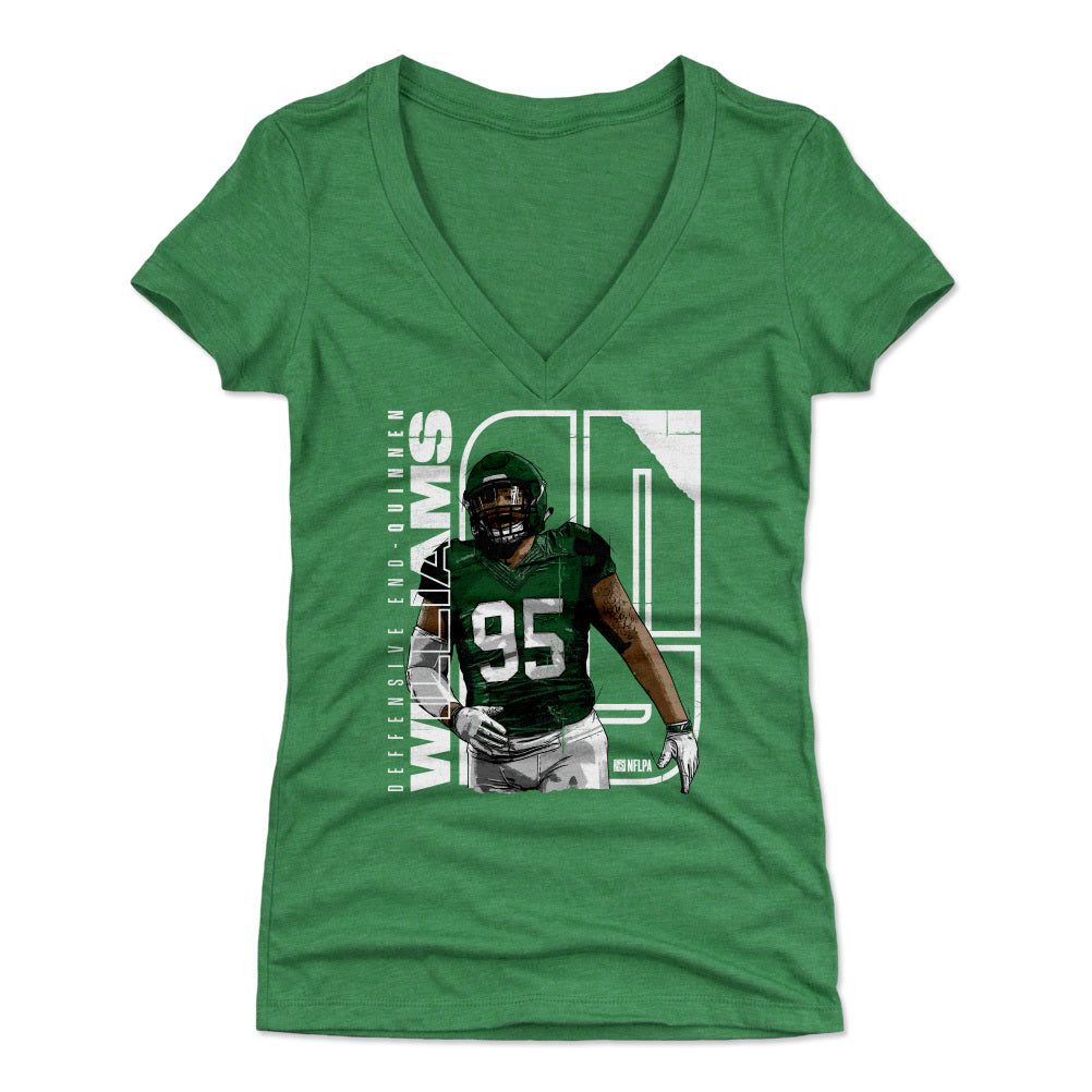 Quinnen Williams Women&#39;s V-Neck T-Shirt | 500 LEVEL