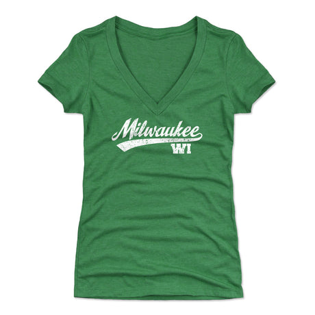Milwaukee Women's V-Neck T-Shirt | 500 LEVEL