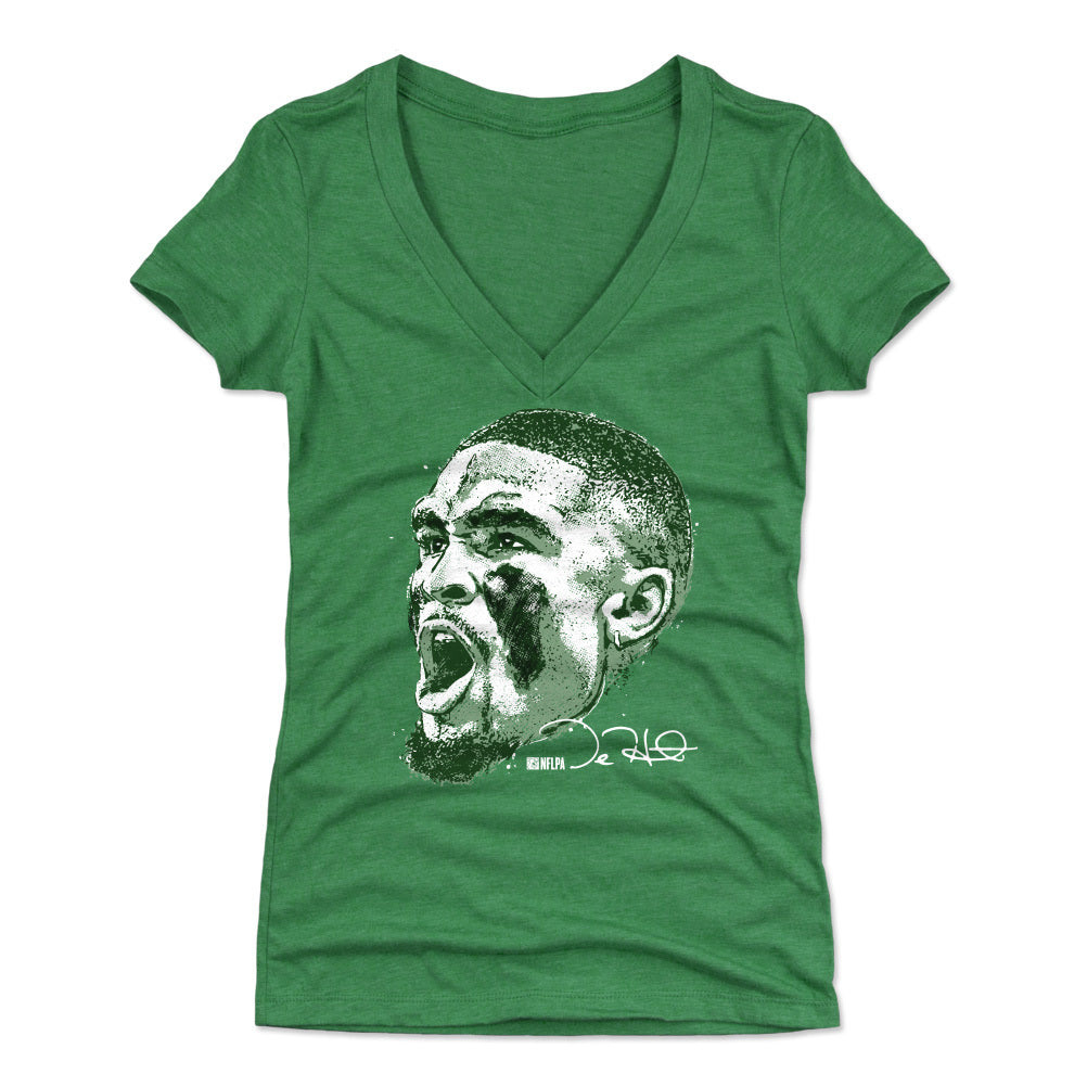 Jalen Hurts Women's V-Neck T-Shirt | 500 LEVEL