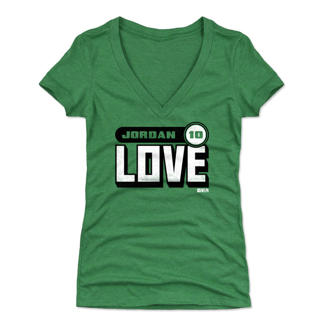 Jordan Love Women's V-Neck T-Shirt | 500 LEVEL