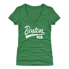 Boston Women's V-Neck T-Shirt | 500 LEVEL