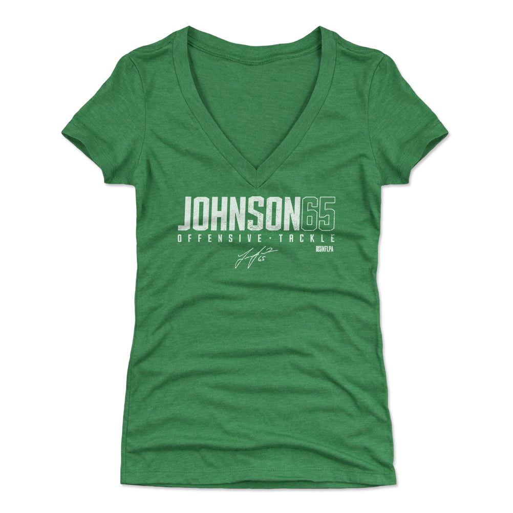 Lane Johnson Women&#39;s V-Neck T-Shirt | 500 LEVEL