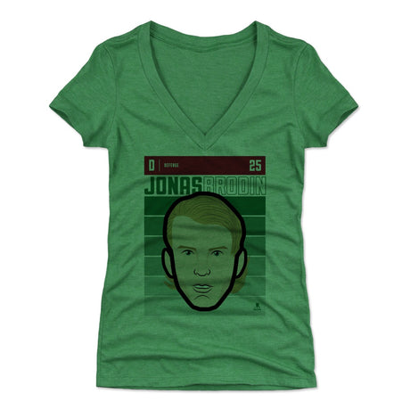 Jonas Brodin Women's V-Neck T-Shirt | 500 LEVEL