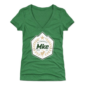Milwaukee Women's V-Neck T-Shirt | 500 LEVEL