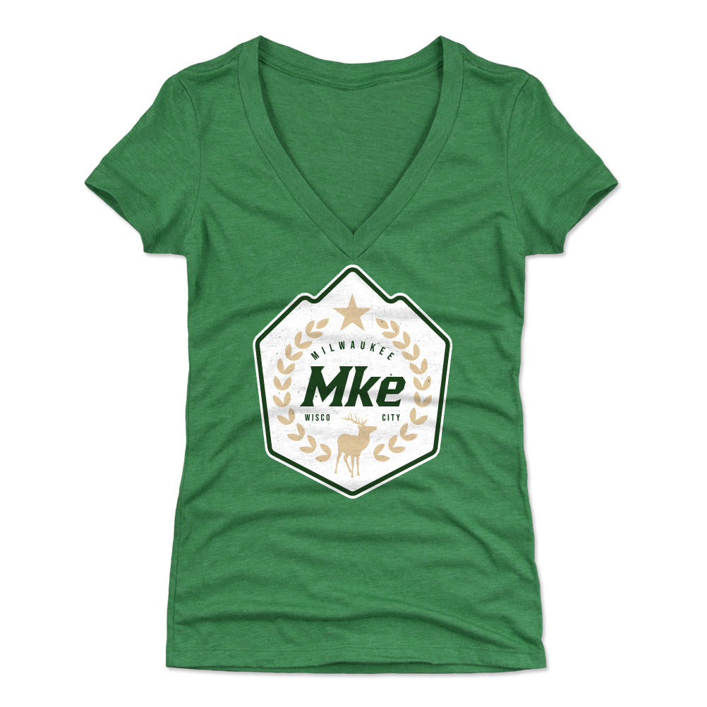 Milwaukee Women&#39;s V-Neck T-Shirt | 500 LEVEL