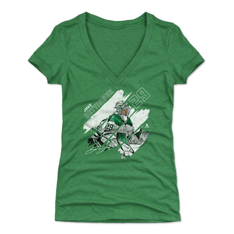 Jake Oettinger Women's V-Neck T-Shirt | 500 LEVEL