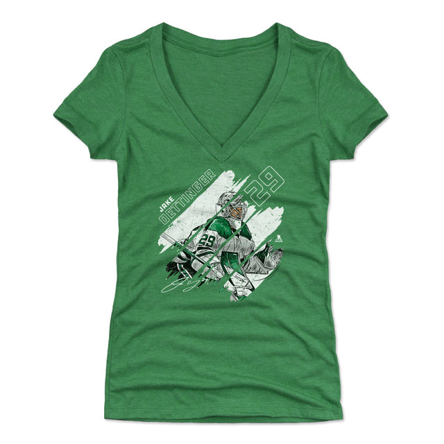 Jake Oettinger Women's V-Neck T-Shirt | 500 LEVEL