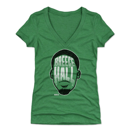 Breece Hall Women's V-Neck T-Shirt | 500 LEVEL