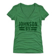 Lane Johnson Women's V-Neck T-Shirt | 500 LEVEL