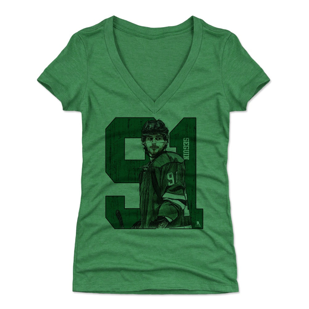 Tyler Seguin Women's V-Neck T-Shirt | 500 LEVEL