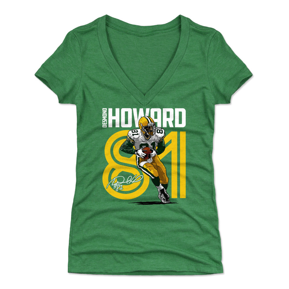 Desmond Howard Women's V-Neck T-Shirt | 500 LEVEL
