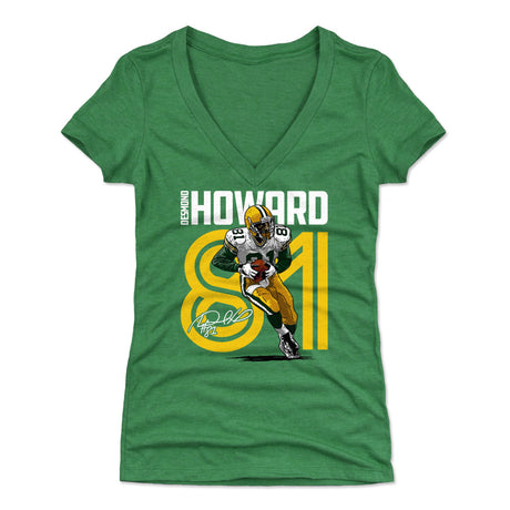 Desmond Howard Women's V-Neck T-Shirt | 500 LEVEL