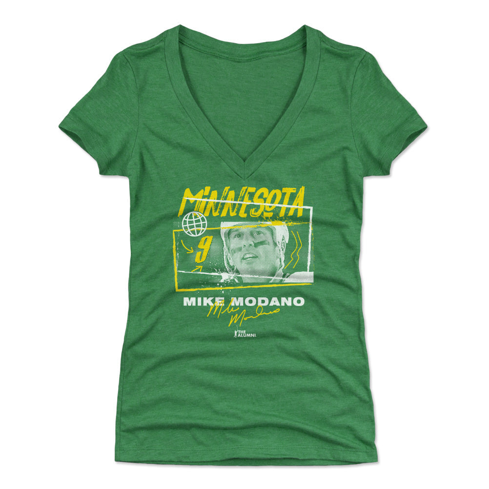 Mike Modano Women's V-Neck T-Shirt | 500 LEVEL