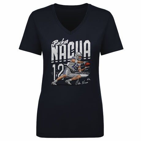 Puka Nacua Women's V-Neck T-Shirt | 500 LEVEL