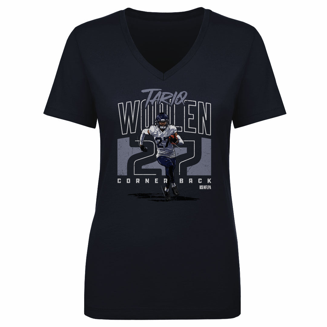 Tariq Woolen Women&#39;s V-Neck T-Shirt | 500 LEVEL