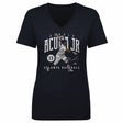 Ronald Acuna Jr. Women's V-Neck T-Shirt | 500 LEVEL