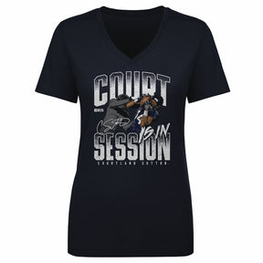 Courtland Sutton Women's V-Neck T-Shirt | 500 LEVEL