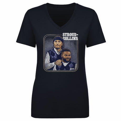 C.J. Stroud Women's V-Neck T-Shirt | 500 LEVEL