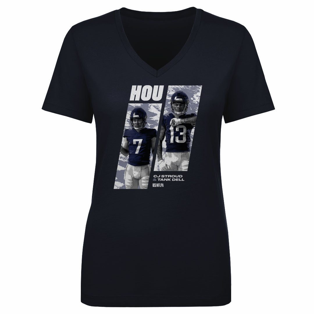 C.J. Stroud Women's V-Neck T-Shirt | 500 LEVEL