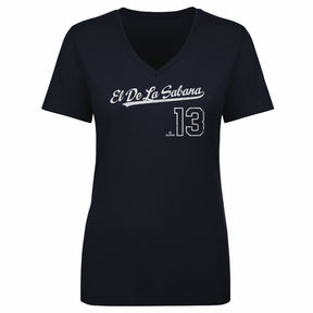 Ronald Acuna Jr. Women's V-Neck T-Shirt | 500 LEVEL