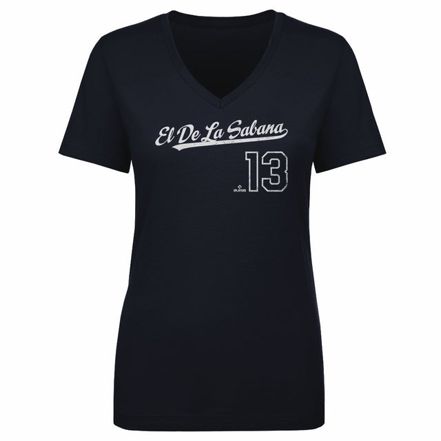 Ronald Acuna Jr. Women's V-Neck T-Shirt | 500 LEVEL