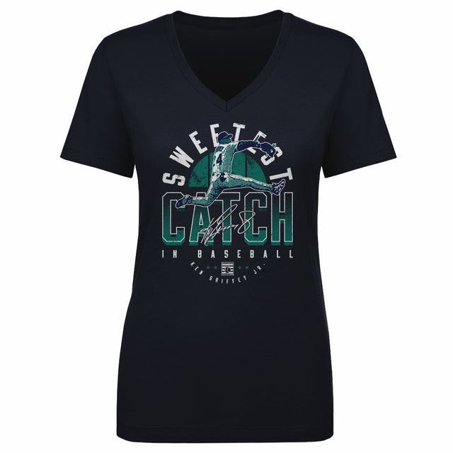Ken Griffey Jr. Women's V-Neck T-Shirt | 500 LEVEL
