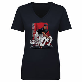 Spencer Strider Women's V-Neck T-Shirt | 500 LEVEL