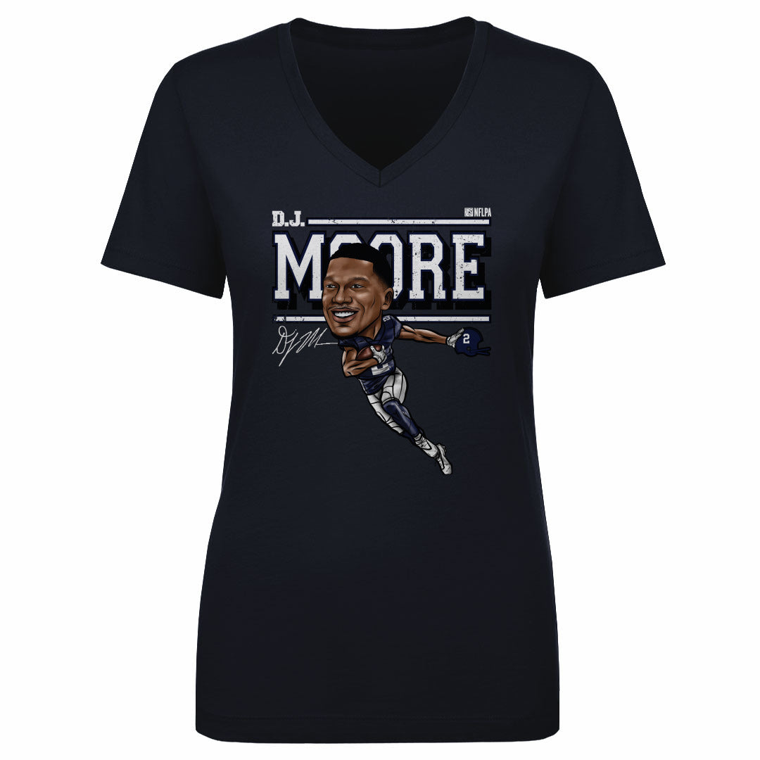 D.J. Moore Women's V-Neck T-Shirt | 500 LEVEL