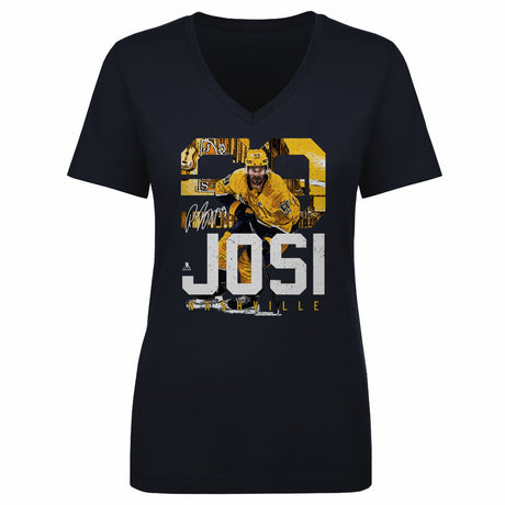Roman Josi Women's V-Neck T-Shirt | 500 LEVEL