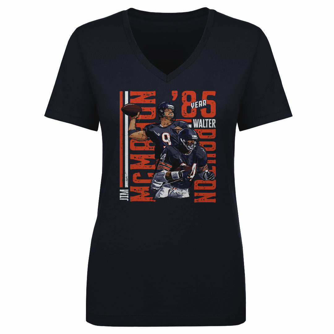 Walter Payton Women's V-Neck T-Shirt | 500 LEVEL