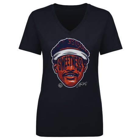 Walter Payton Women's V-Neck T-Shirt | 500 LEVEL