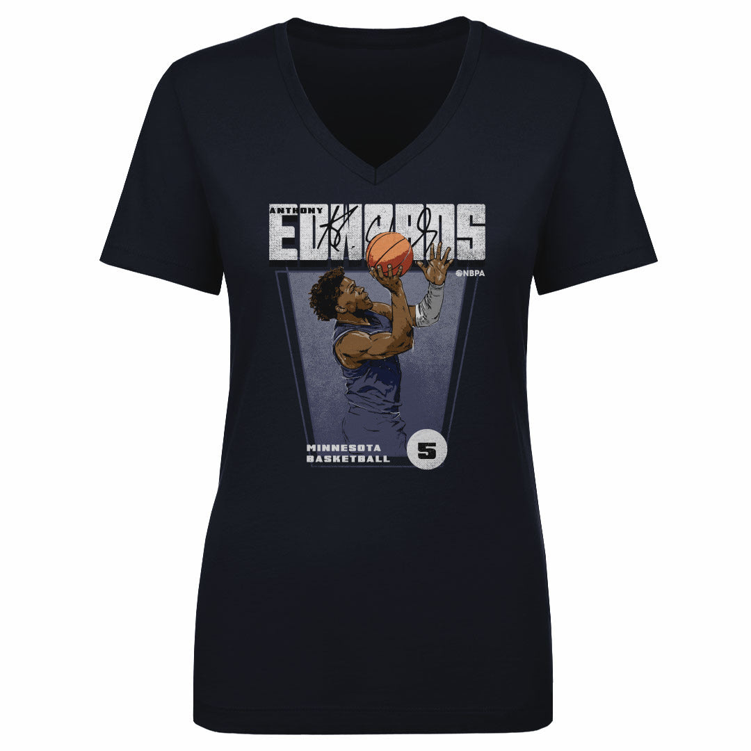 Anthony Edwards Women's V-Neck T-Shirt | 500 LEVEL