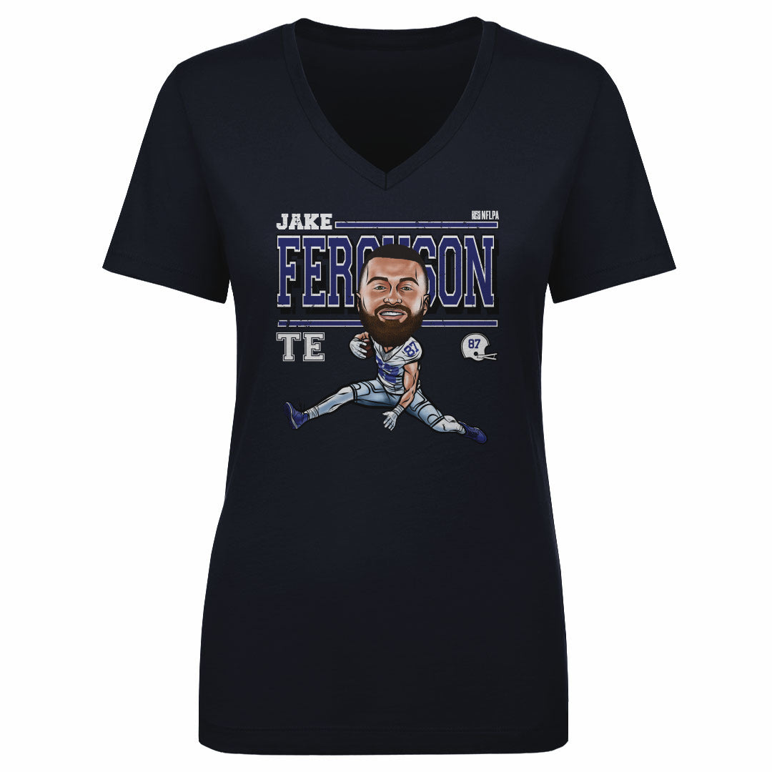 Jake Ferguson Women's V-Neck T-Shirt | 500 LEVEL