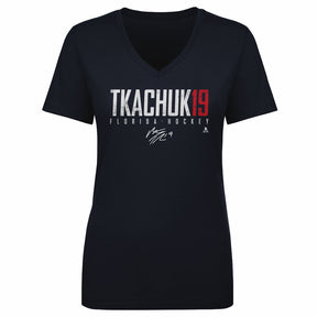 Matthew Tkachuk Women's V-Neck T-Shirt | 500 LEVEL