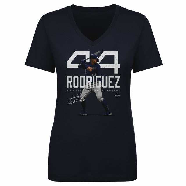 Julio Rodriguez Women's V-Neck T-Shirt | 500 LEVEL
