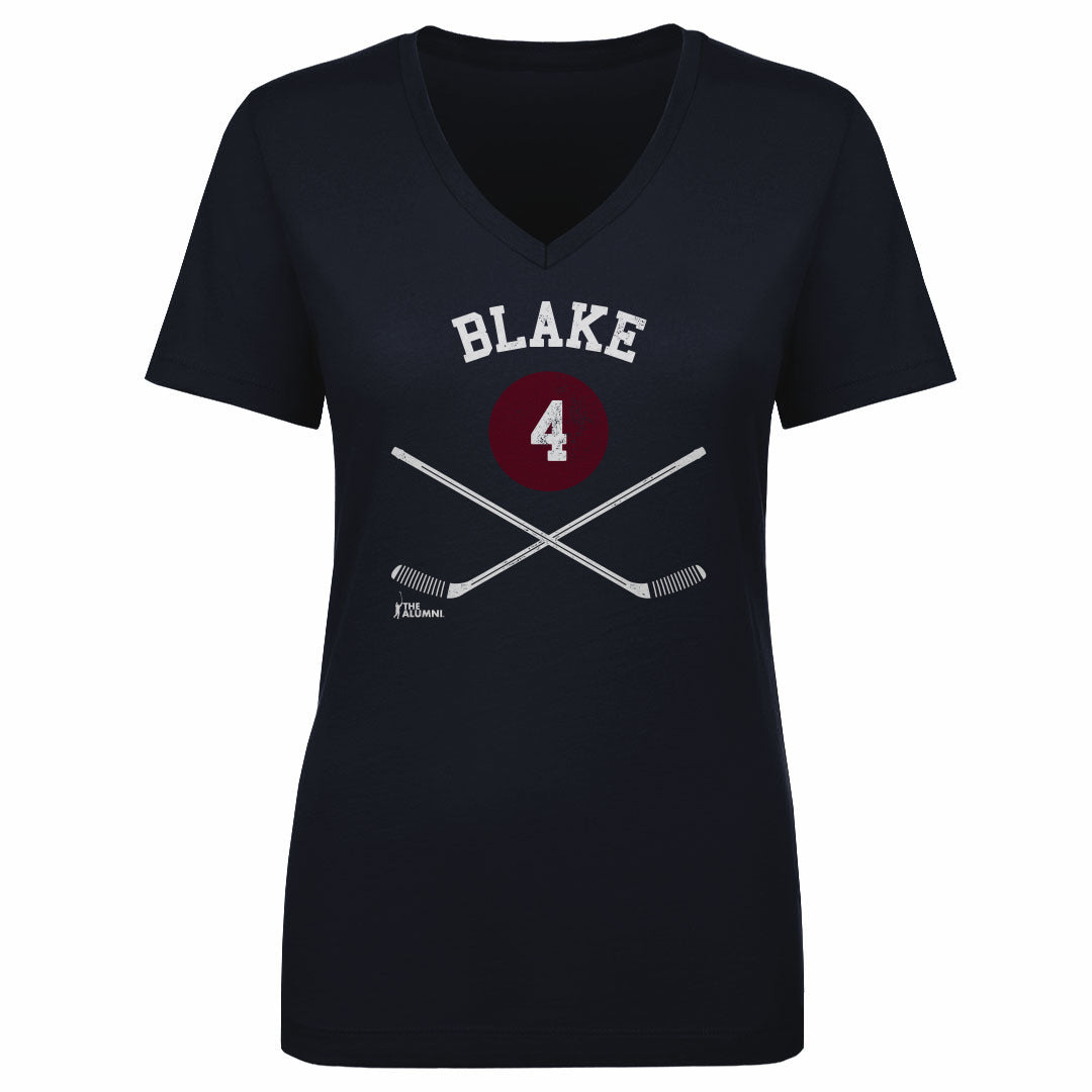 Rob Blake Women&#39;s V-Neck T-Shirt | 500 LEVEL