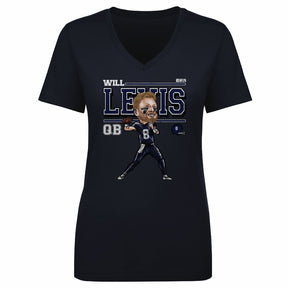 Will Levis Women's V-Neck T-Shirt | 500 LEVEL