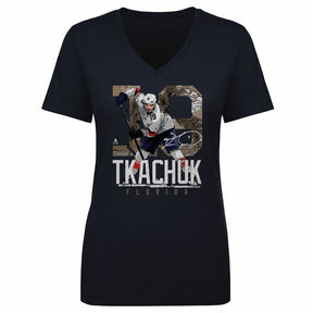 Matthew Tkachuk Women's V-Neck T-Shirt | 500 LEVEL