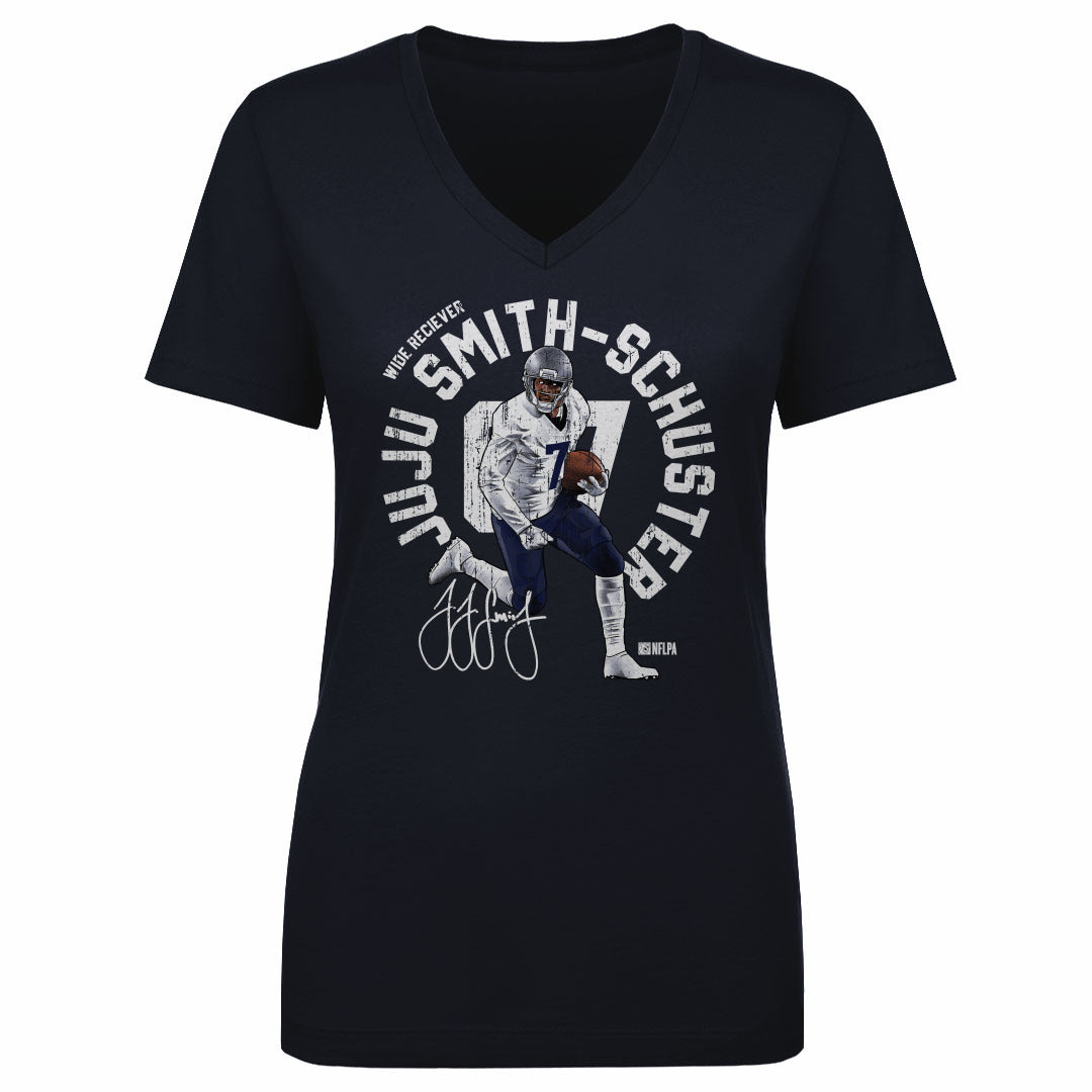 JuJu Smith-Schuster Women&#39;s V-Neck T-Shirt | 500 LEVEL