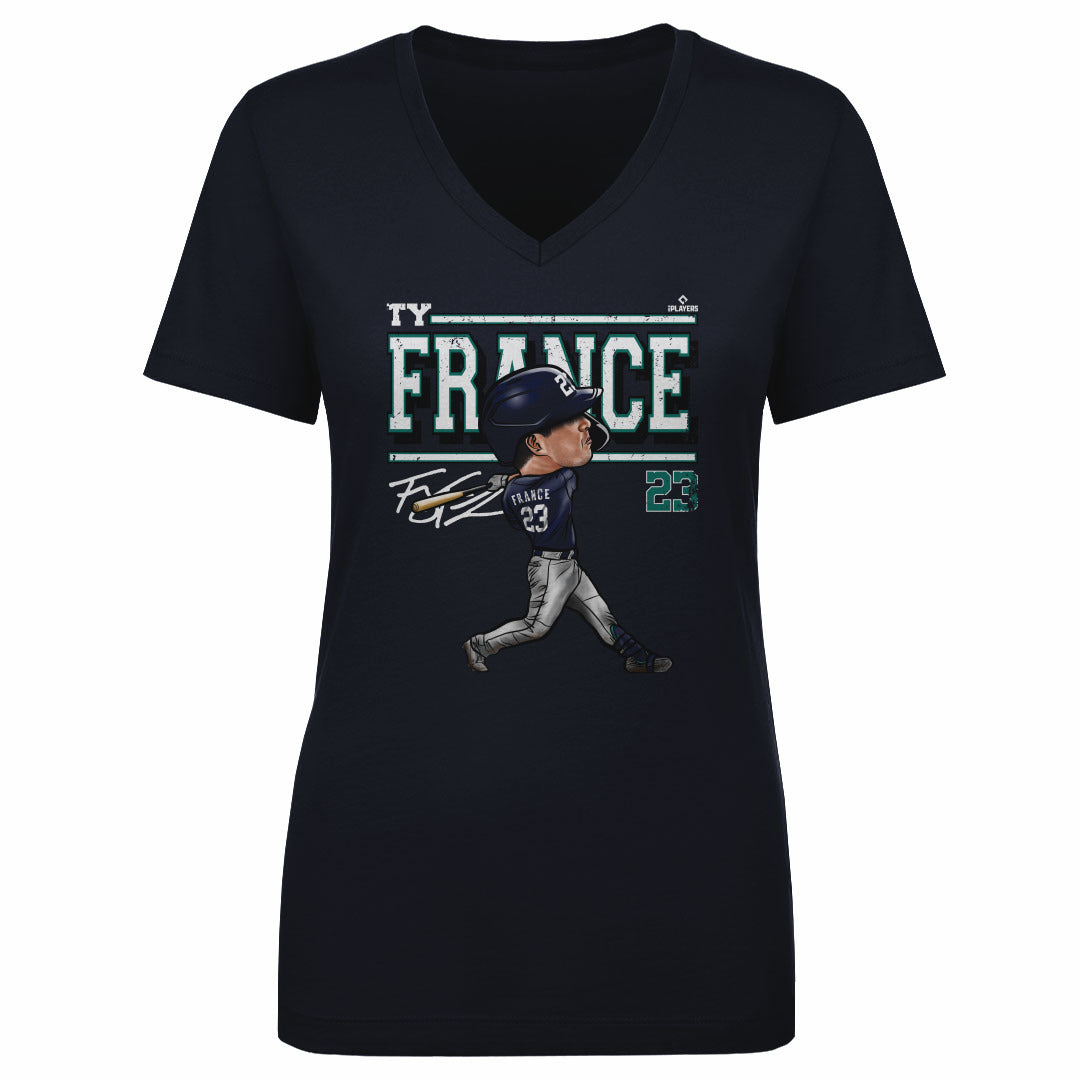 Ty France Women&#39;s V-Neck T-Shirt | 500 LEVEL