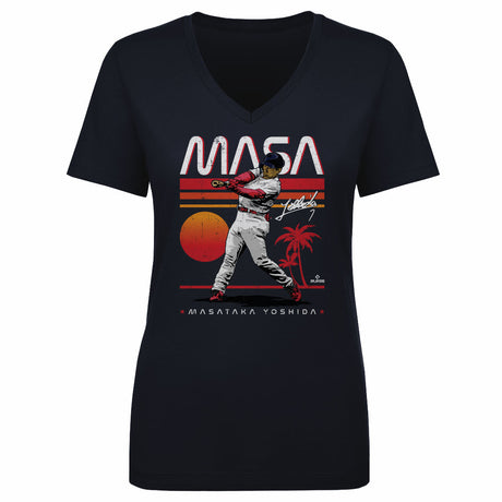Masataka Yoshida Women's V-Neck T-Shirt | 500 LEVEL
