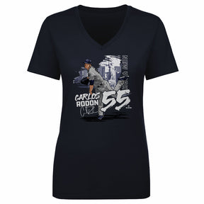 Carlos Rodon Women's V-Neck T-Shirt | 500 LEVEL